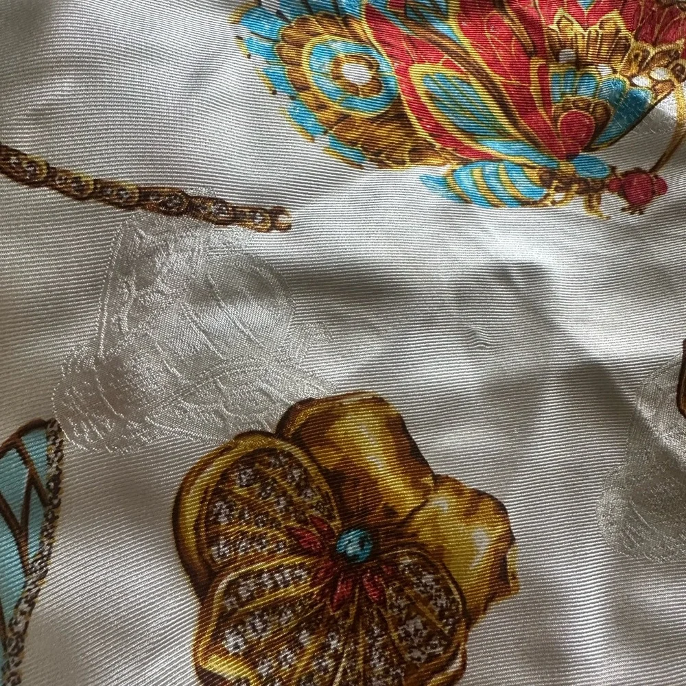 Christian Dior Butterfly/Fire Fly Scarf